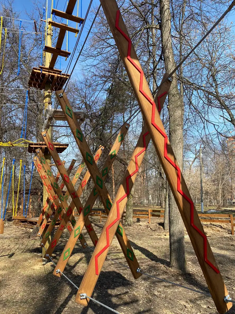 г. Нижний Новгород парк на искусственных опорах 108 этапов — фото 6