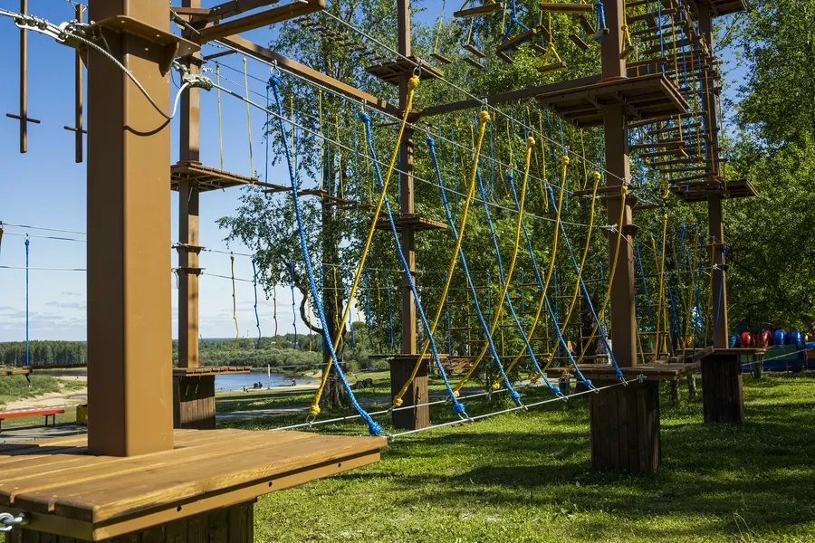 Модульный Веревочный парк г. Сыктывкар Кировский парк — фото 4
